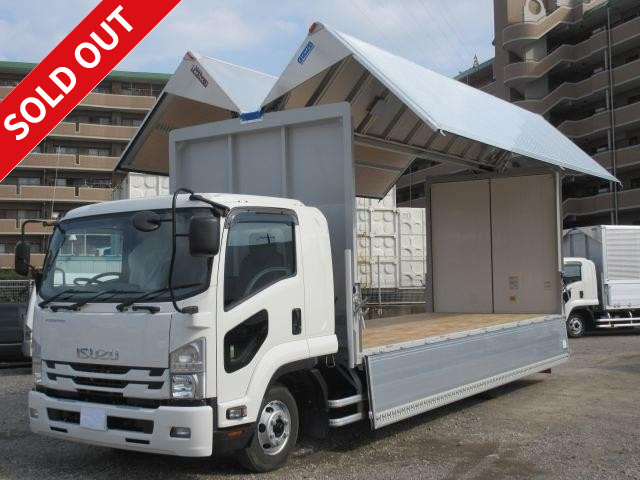 2015 model! Isuzu Forward Aluminum Wing 6200 Wide Body
