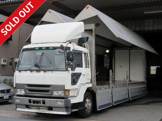 1996 Mitsubishi Fuso Great Aluminum Wing 4-axle low floor with stainless steel floor!