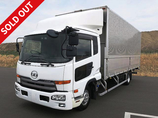 2015 UD Trucks Condor Medium Aluminum Wing 6200 Wide Navigation System *Actual mileage on the meter: approx. 277,000 km! *
