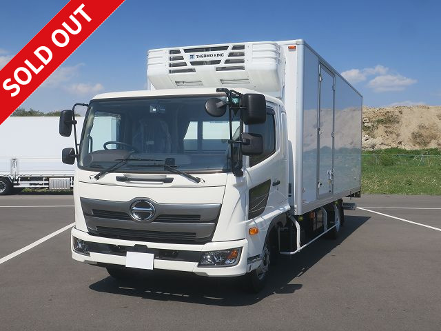 Reiwa 3 model Hino Ranger medium-sized refrigerated van 6200 wide with storage PG Thermo King -25 degree rear air suspension