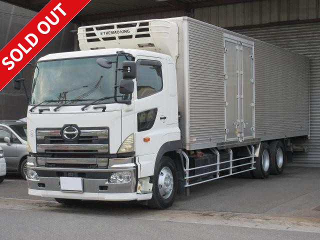 2010 model! Hino Profia refrigerated van with storage PG ★ -25 degree setting (with standby) ★ 3-axle high floor 6×2 ★ Side door Kannon