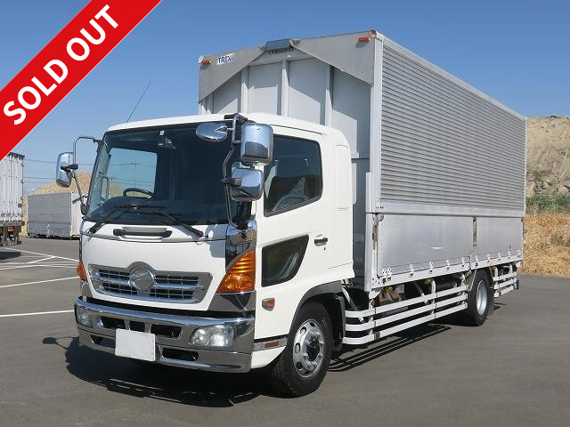 2006 Hino Ranger, heavy-duty aluminum wing, 6200 semi-wide, cargo bed width 221cm, load capacity 7.1t, rear air suspension, retarder, 270hp *Inspection valid until June 2013*