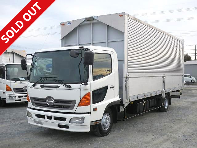 2007 Hino Ranger Medium-sized aluminum wing Cargo bed length 662cm Wide width ★Actual mileage on the meter: approx. 290,000km! ★