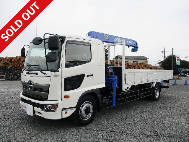 日野クレーン付平ボディ