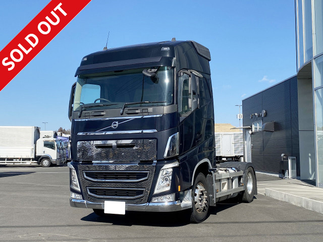 平成30年式 ボルボ（VOLVO）FH トラクタヘッド 第五輪荷重11.5t 440馬力 ハイルーフ アルミホイール 