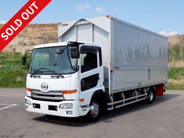 平成26年式 UDトラックス コンドル 中型アルミウィング 6200標準 ★メーター実走行約6万㎞★