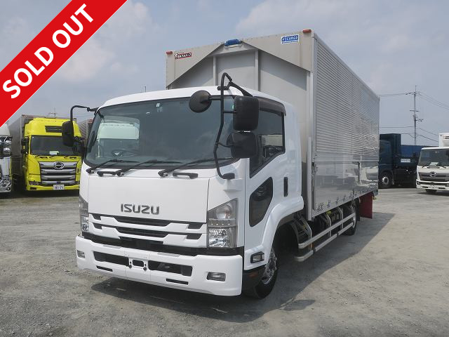 令和2年式 いすゞフォワード 中型アルミウィング　6200ワイド
