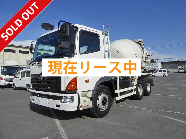 中古トラック 日野コンクリートミキサー車