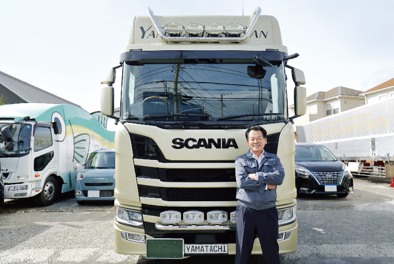 株式会社山立水産運輸 代表取締役 立川 明彦氏 - 中古トラックの